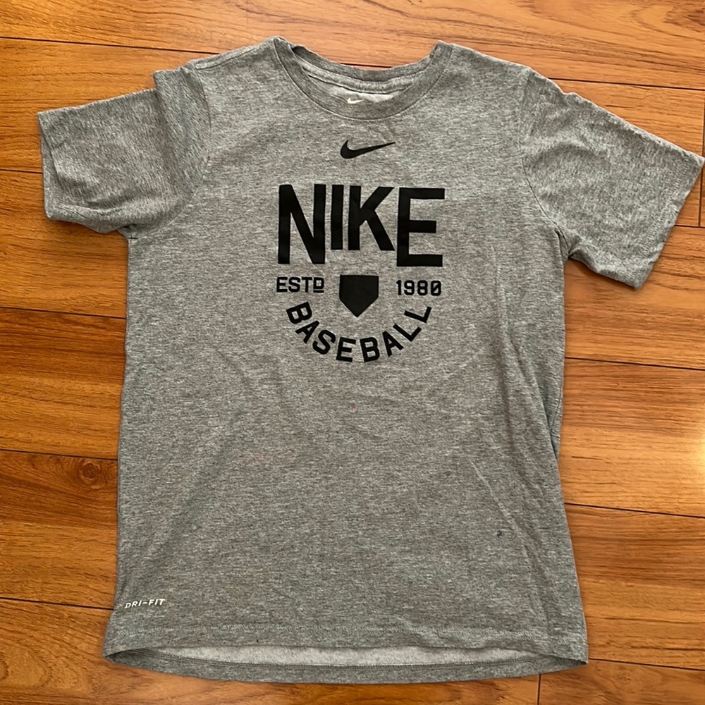 Boys Nike Dri-Fit baseball tee